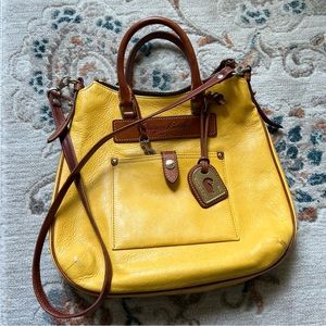 Dooney & Bourke Vintage Mustard Summer Bag